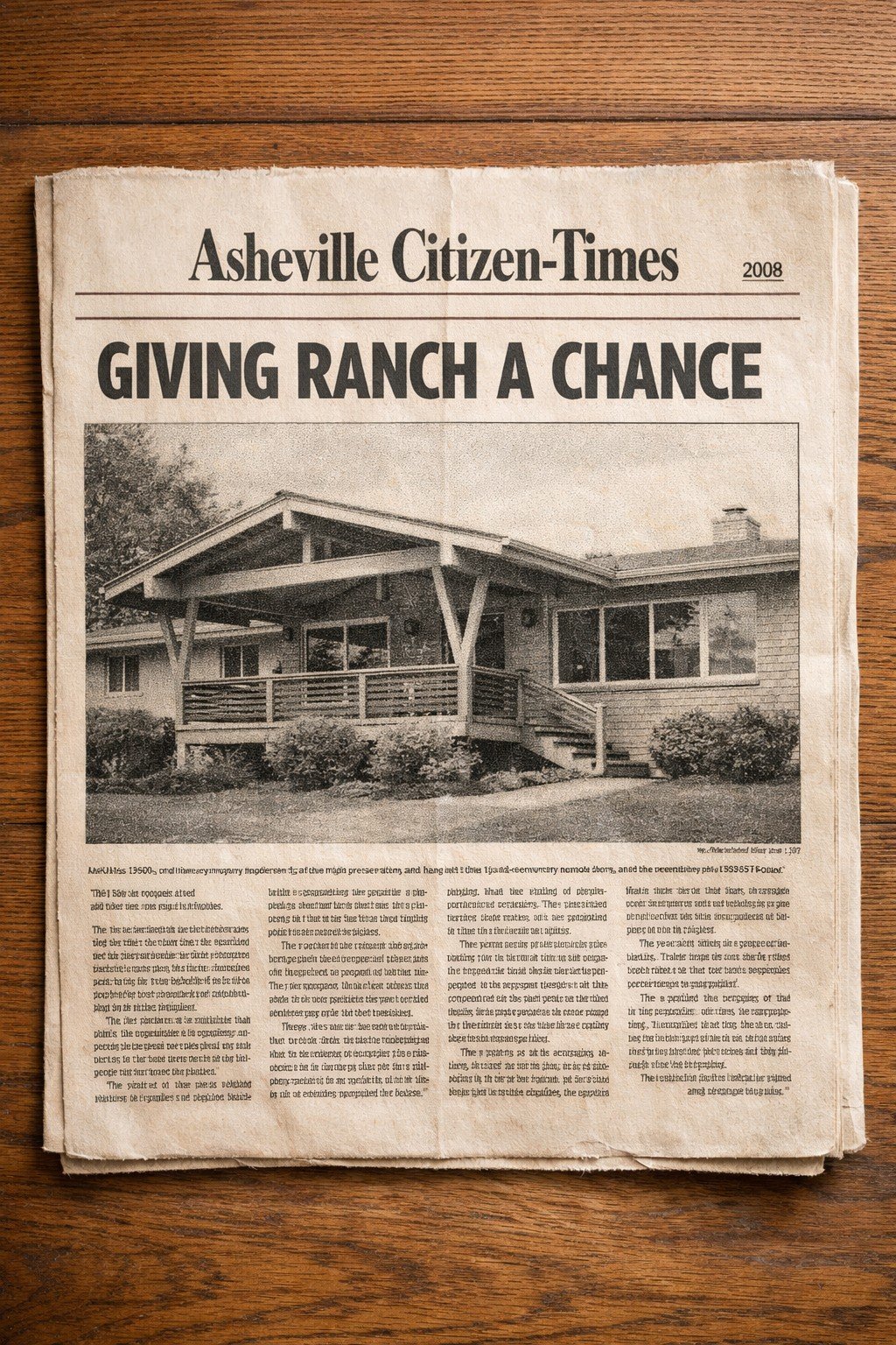 Citizen Times Article 2008