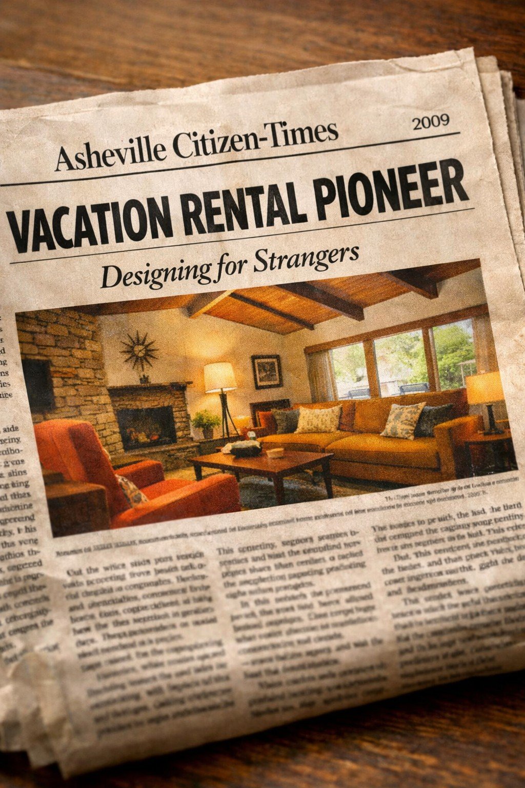 Vacation Rental Pioneer Article